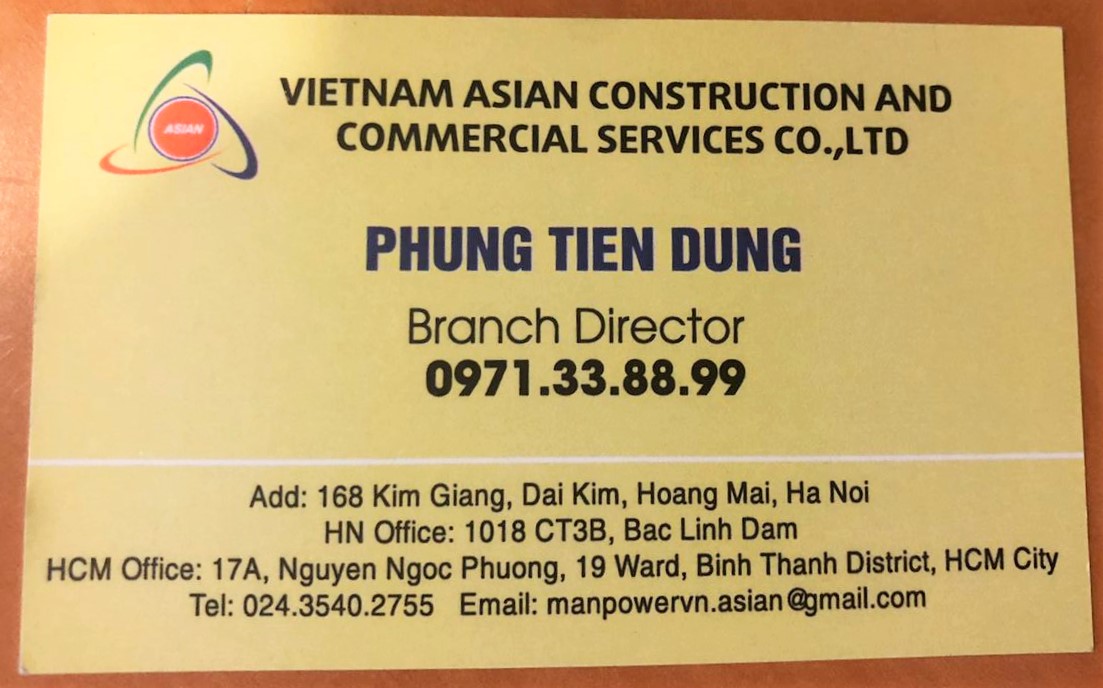 Vietnam Asian Construction and Commercial Services Co., Ltd